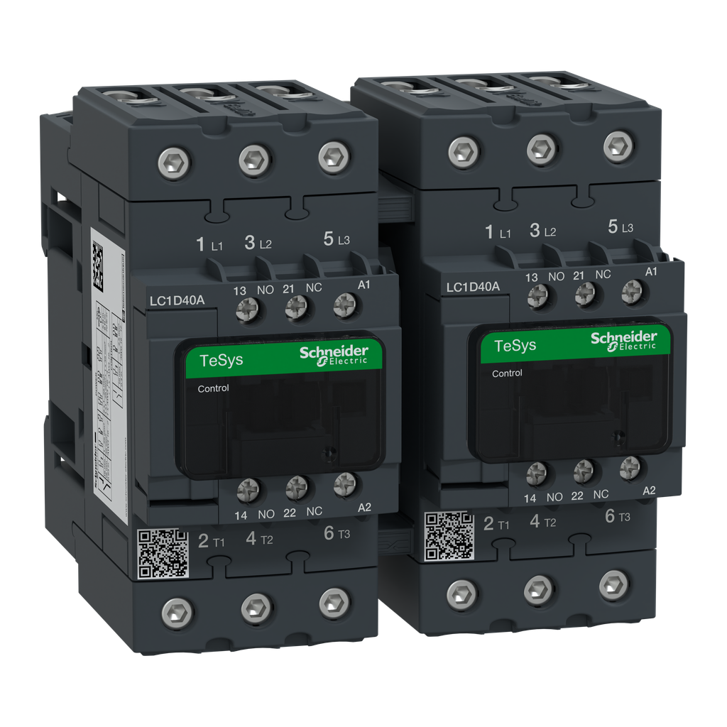 TeSys D - contacteur inverseur Everlink - 3P - AC-3 - 440V - 40A - bobine 24V CA