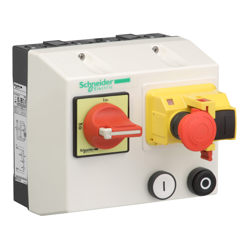 TeSys LG1K - démarreur en coffret - 2,5..4A - bobine 380Vca