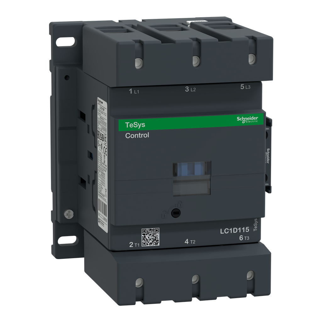 TeSys LC1D - contacteur - 3P - AC-3 440V - 115A - bobine 220Vca