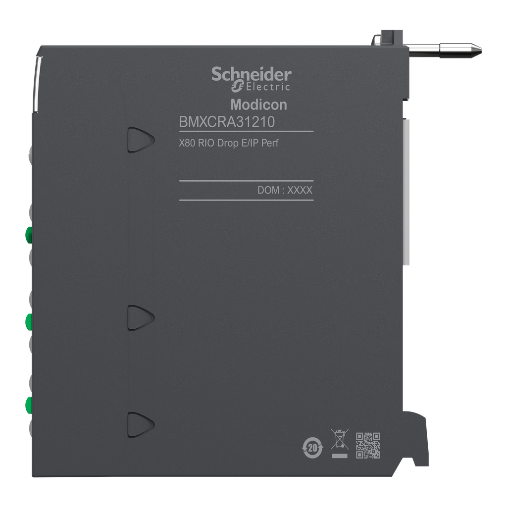 Module de communication pour rack déporté Ethernet RIO (M580)
