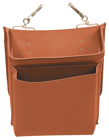 Sacoche porte-outils pour harnais en cuir