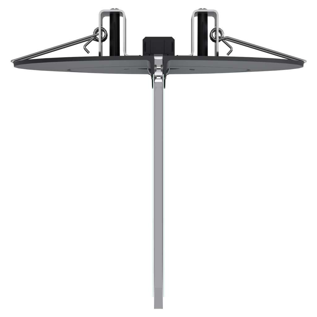 Exiway Smartbeam - Bloc évacuation encastré SATI 45lm - 1h - IP42 - IK04 - Noir