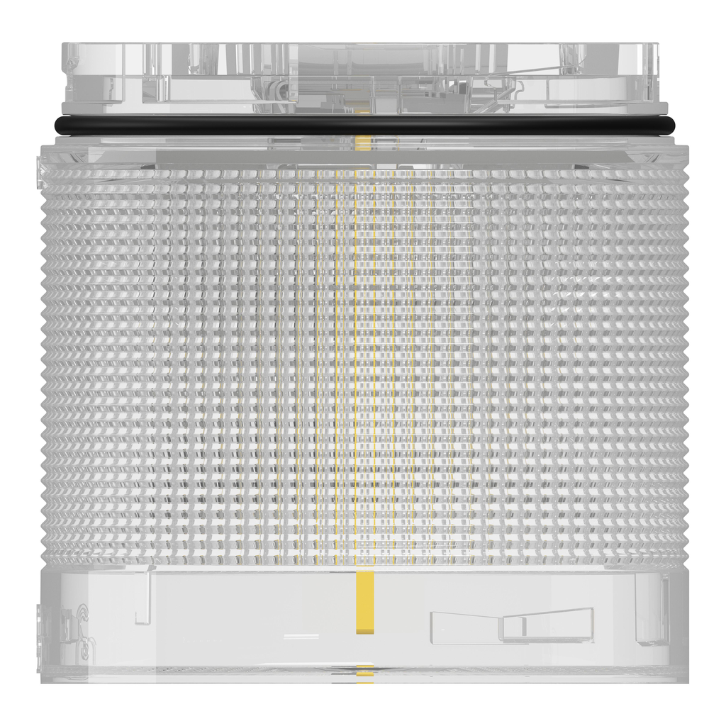 Harmony XV6 - module transparent Ø60 - DEL - fixe - 24V - bleu