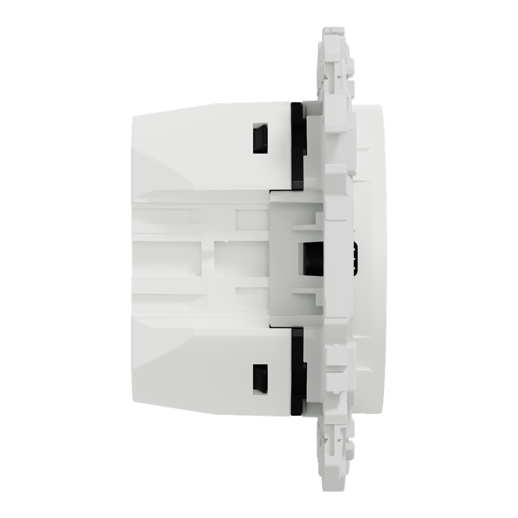 Odace - chargeur USB-C 65W - forte puissance et charge rapide - blanc craie