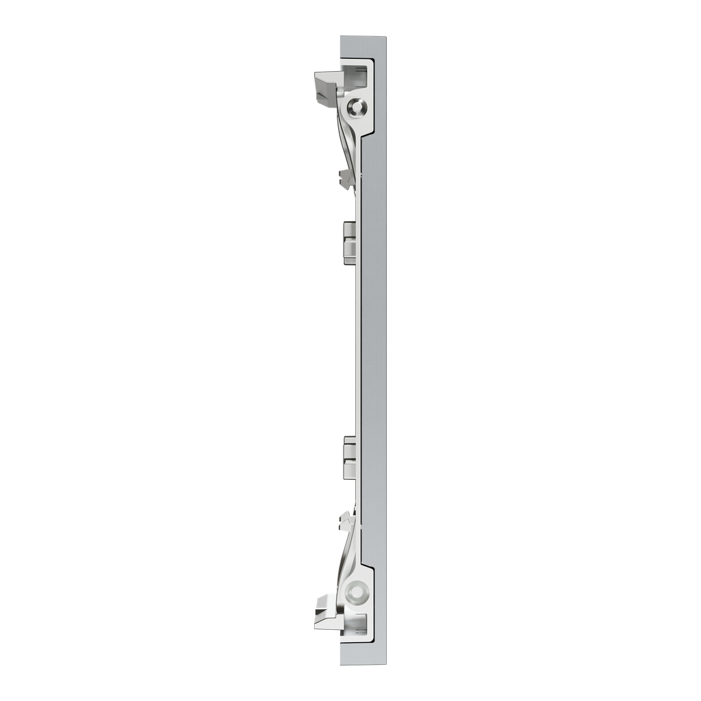 Odace Architecte - plaque de finition centrale - effet Titane