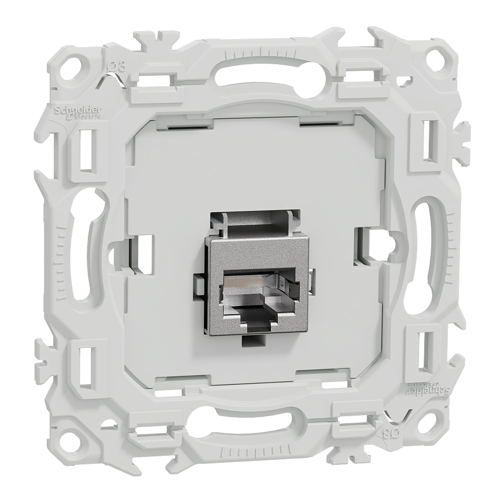 Odace - prise RJ45 Cat6 STP grade 2TV min à grade 3TV - sans enjoliveur