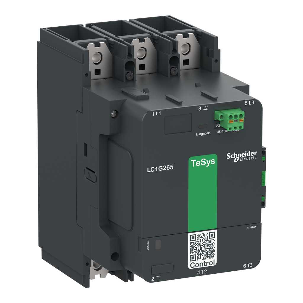 Contacteur TeSys LC1G 400A 440V 3P AC3 Standard 200-500V AC-DC bobine