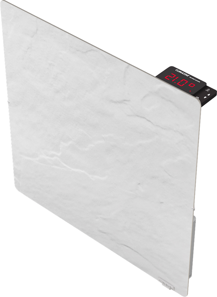 TOUCH SILICIUM 800W CARRE 50X50CM NATURA BLANC