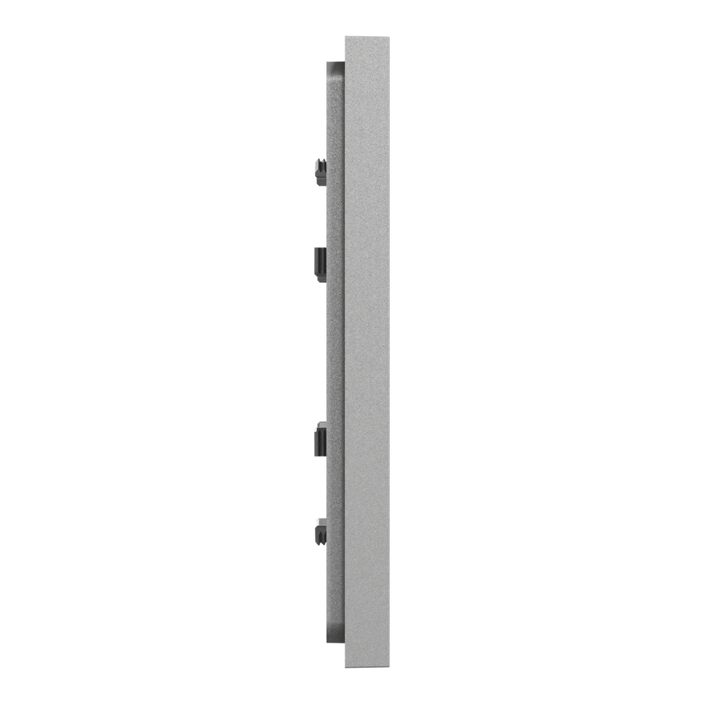 Unica Déco Essentielle - Plaque de finition - Aluminium  - 1 poste
