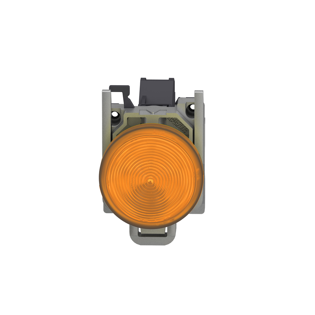 Harmony XB4 - voyant lumineux DEL Atx gaz - Ø22 - orange - 230V - vis étrier