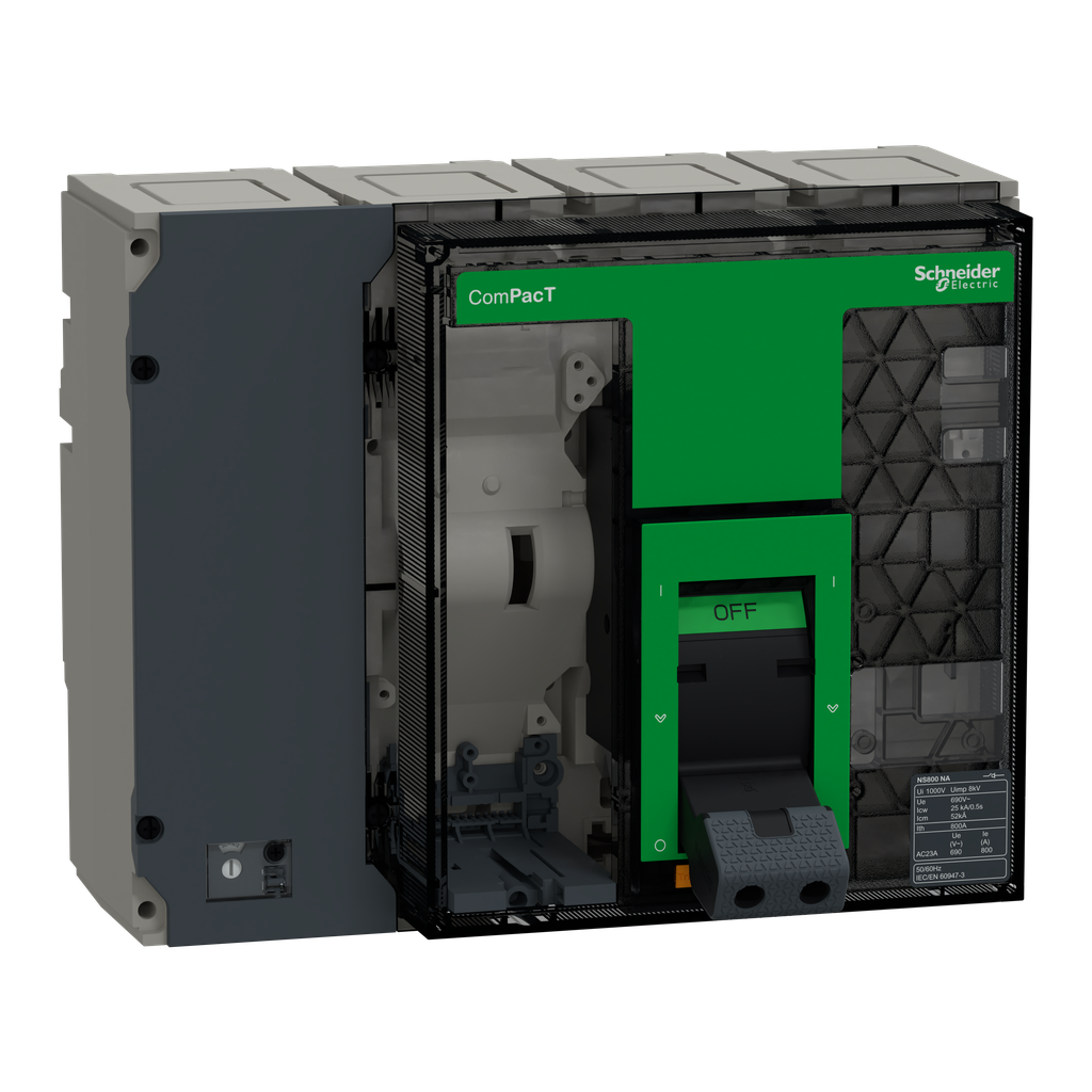 ComPacT NS800NA - bloc interrupteur sans déclencheur - 4P - fixe - manuel