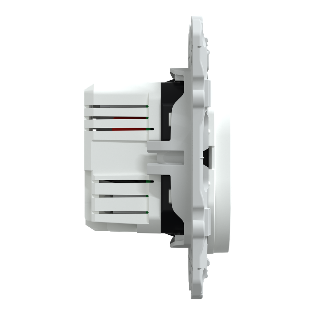 Ovalis - double chargeur USB A+A 10,5W - Blanc