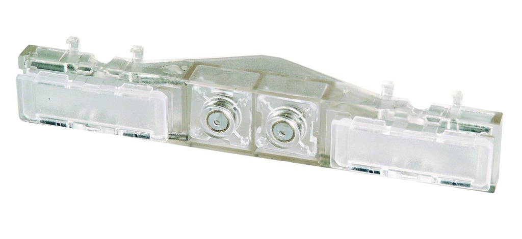 Porte Etiq Double Pr Plaque 83 pour systèmes URMET