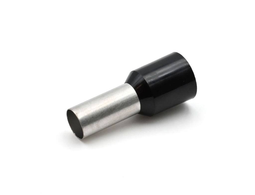 Embout de câblage 25 mm² simple longueur 16 mm noir