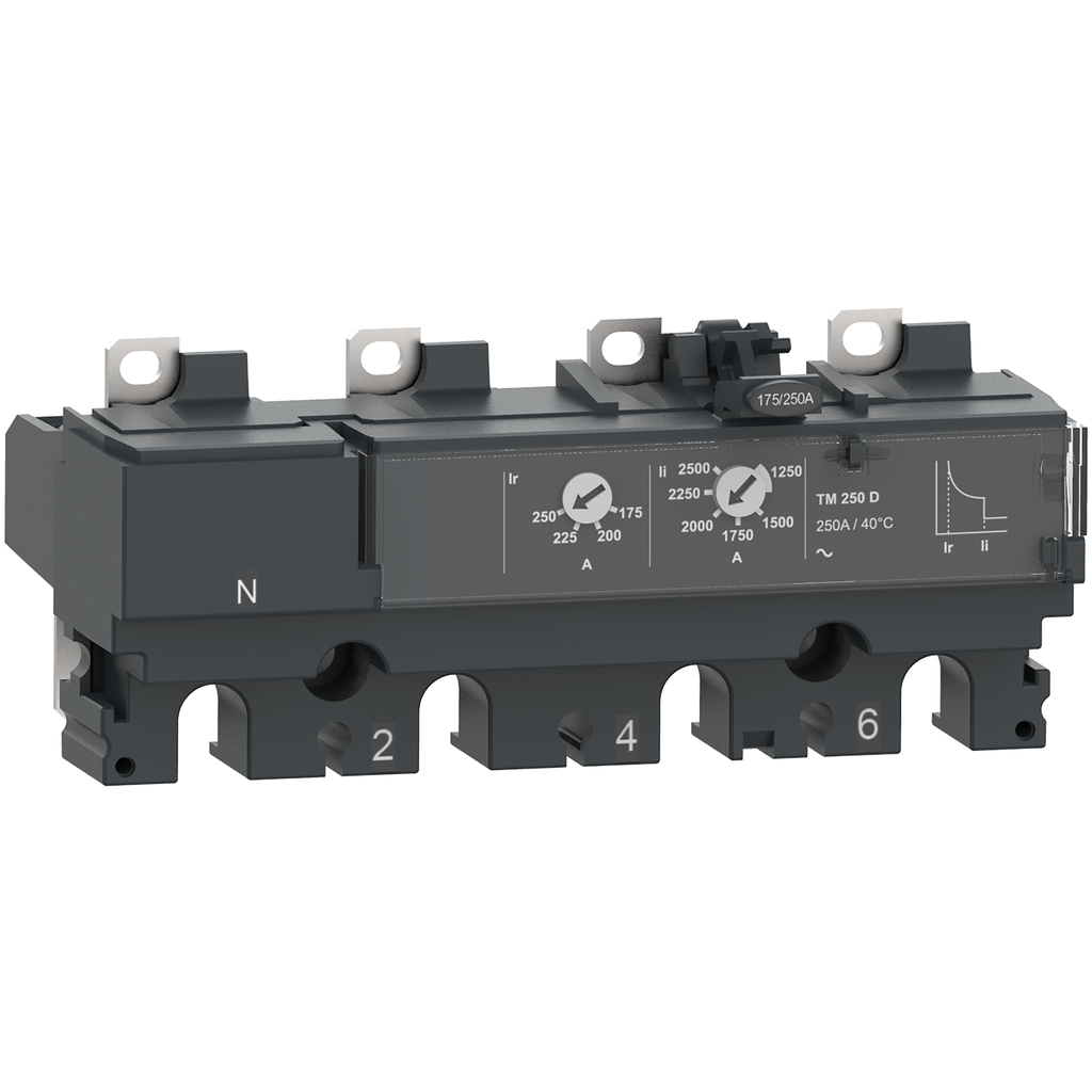 ComPacT NSX - Déclencheur magnéto-thermique - TM-D 40A - 4P4D pour NSX100