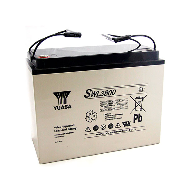 Batterie(s) Batterie onduleur (UPS) YUASA SWL3800 12V 135Ah M8-F