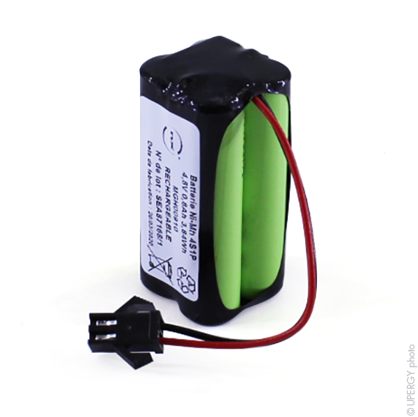 Batterie(s) Batterie Nimh 4x AAA 4S1P ST2 4.8V 0.8Ah JST