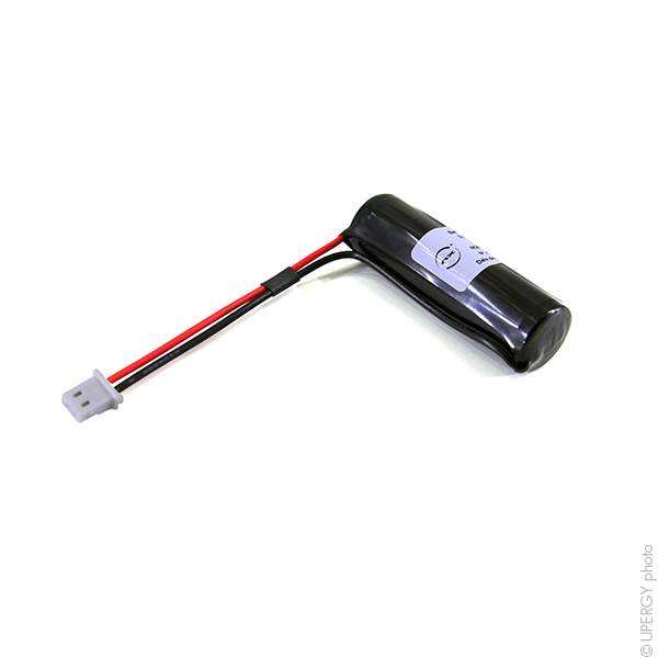 Pack(s) Batterie lithium ER14505M 3.6V 1.8Ah Molex