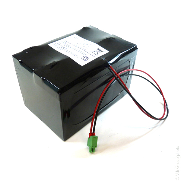 Pack(s) Batterie plomb AGM 6V 24Ah Phoenix  3.81mm