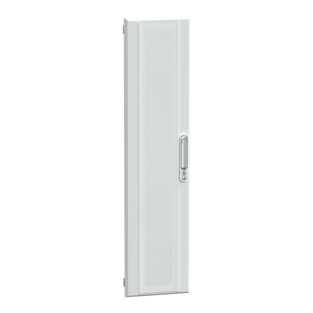 PrismaSeT G - Porte transparente gaine extension 24M - L300 - RAL9003
