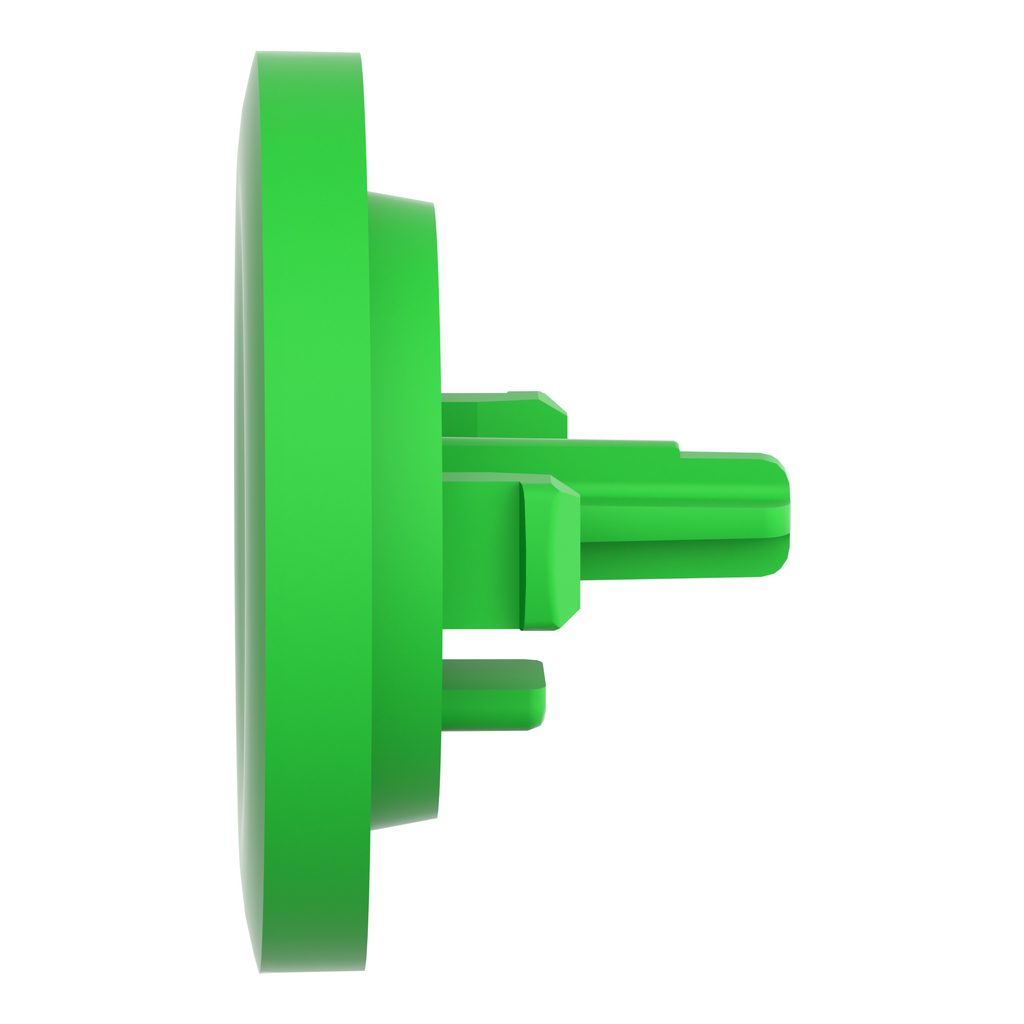 Harmony - capsule pr bouton poussoir - Ø22 - affleurant lisse - 'I' - vert