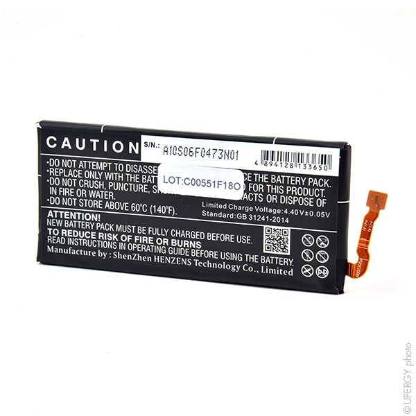 Blister(s) x 1 Batterie téléphone portable pour Samsung 3.85V 4100mAh