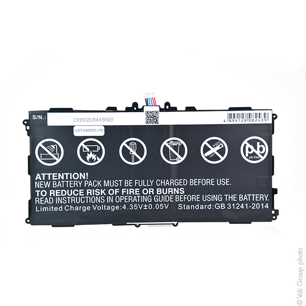 Batterie(s) Batterie tablette 3.8V 6600mAh