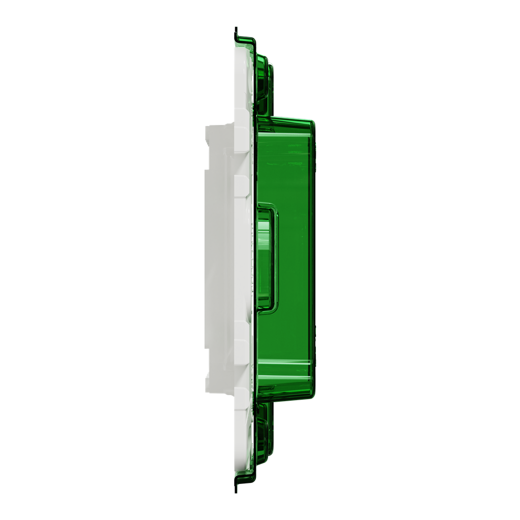 Unica - support de fixation 2 mod + protection de chantier - plastique
