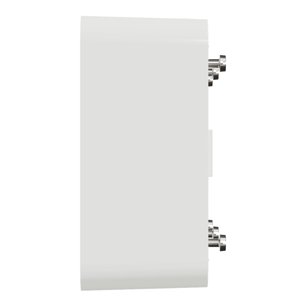 Unica - boîte en saillie - blanc - 3 postes