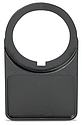 Porte-repères pour boutonnerie (Ø 22,5), surface de repérage : 27x19mm
