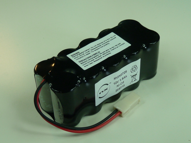 Pack(s) Batterie Nicd 10x SC 10S1P ST2 12V 1800mAh AMP