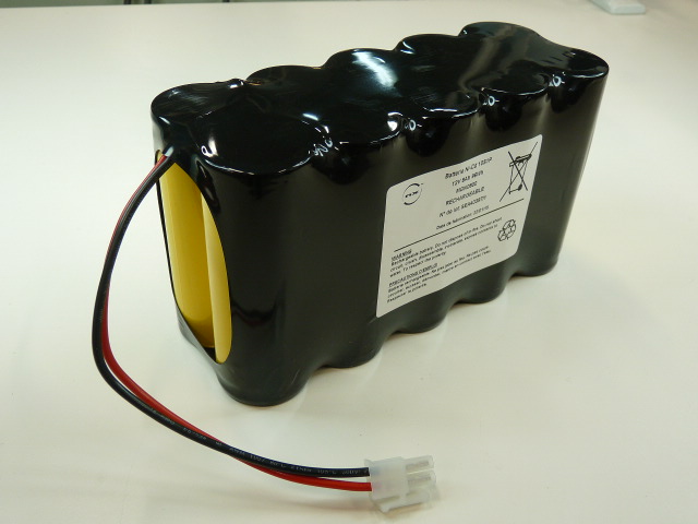 Pack(s) Batterie Nicd 10x F ST2 10S1P F150 12V 8Ah MOLEX