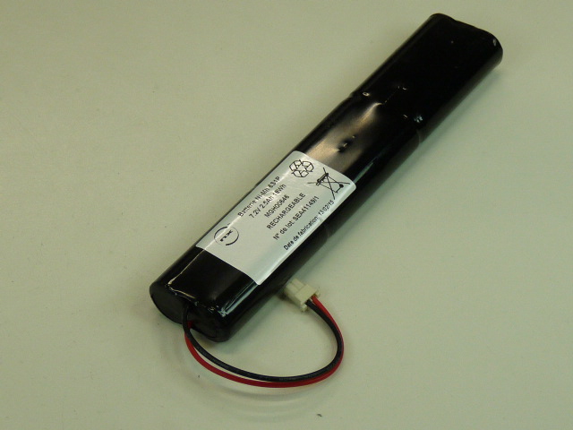 Pack(s) Batterie Nimh 6x AA 6S1P ST5 7.2V 2.5Ah MOLEX