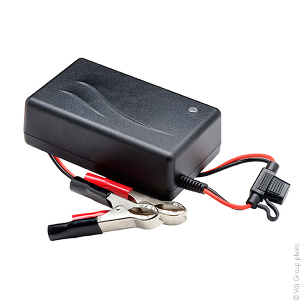 Unité(s) Chargeur plomb 24V/3.5A 230V Mascot 2840 - pinces crocodiles (Intellige