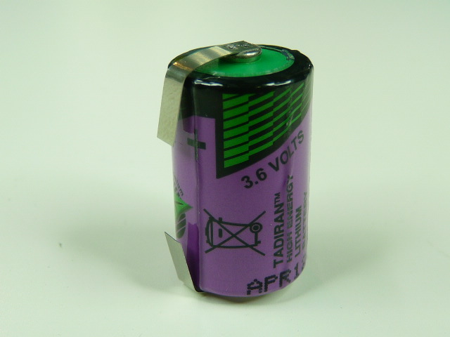 Pile(s) Pile lithium SL-350/T 1/2AA 3.6V 1.2Ah T2