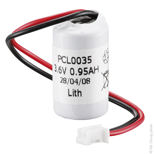 Pile(s) Pile lithium SL-750 1/2AA 3.6V 1100mAh JST