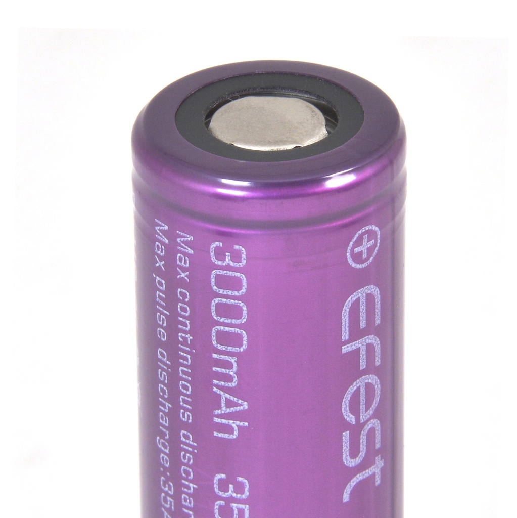 Accumulateur(s) Accus Lithium-Ion EFEST IMR18650 Li-Mn HD 3.7V 3Ah FT