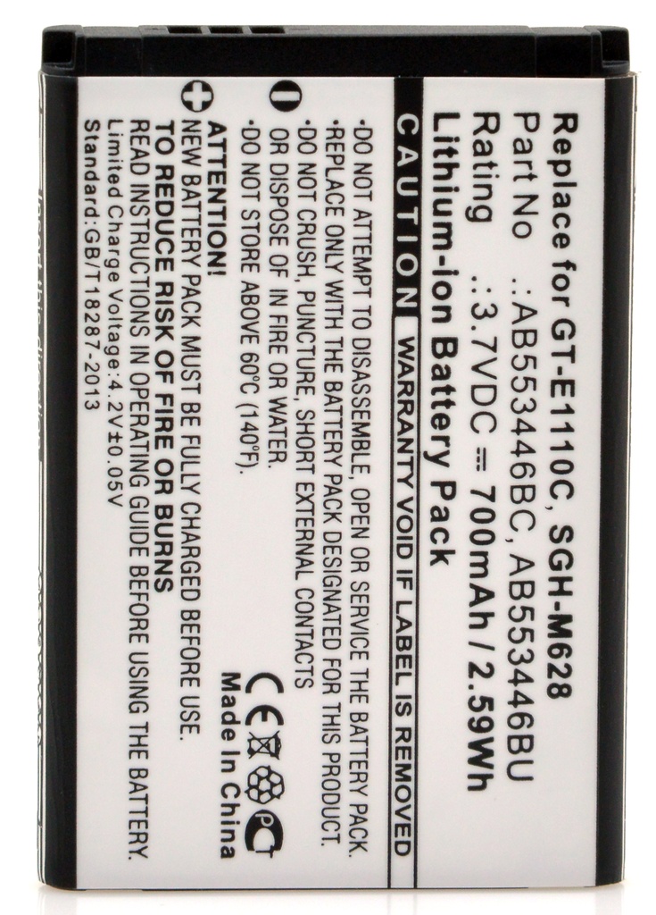 Blister(s) x 1 Batterie téléphone portable pour Samsung 3.7V 700mAh