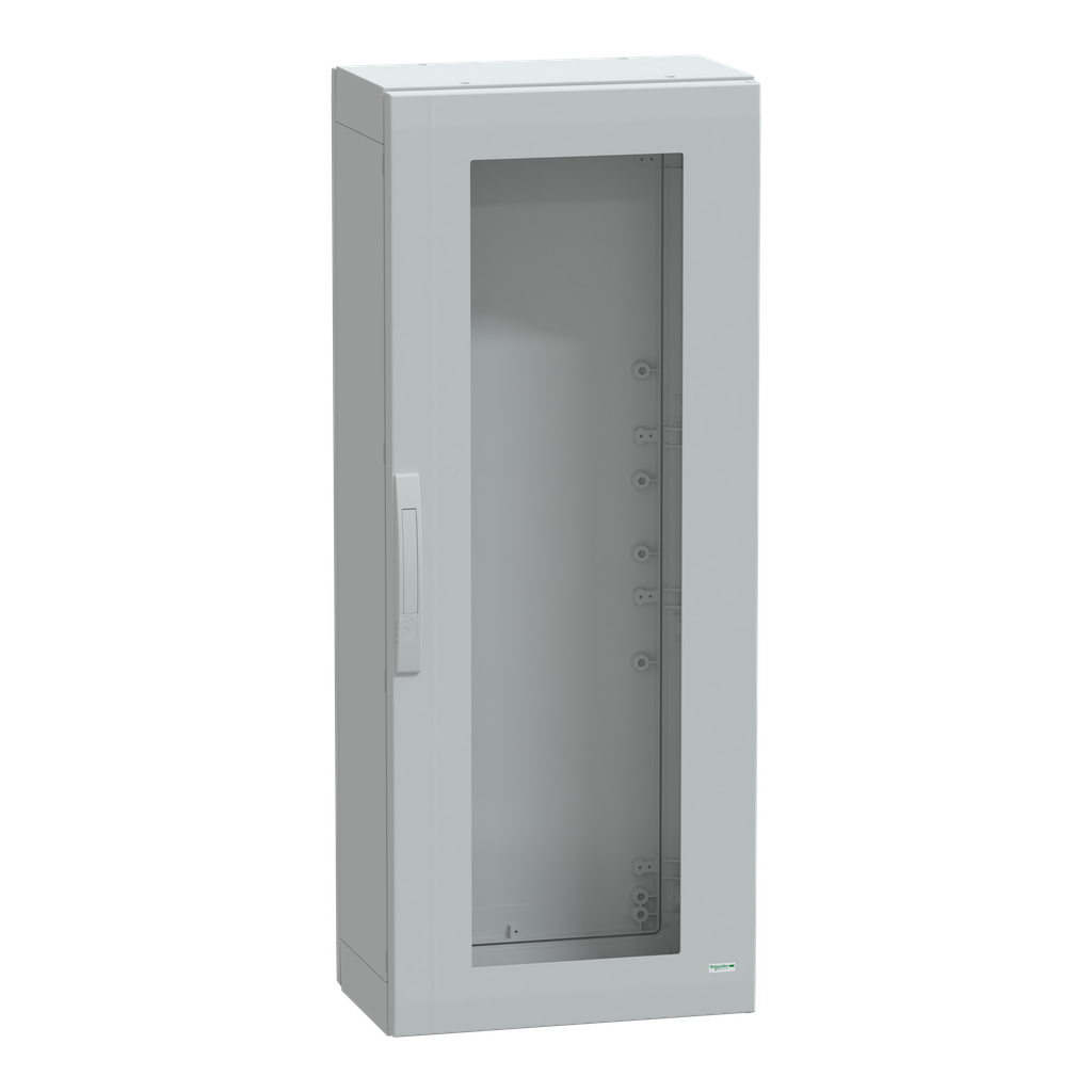 PanelSeT - Armoire polyester 1250x500x320 - IP65 - vitrée Ral 7035