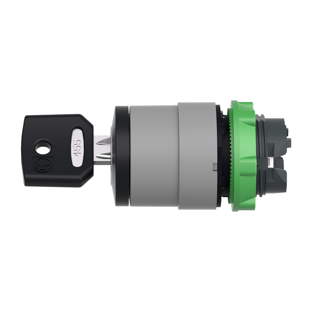 Harmony XB5 - tête bouton tournant à clé spec - Ø22 - 2 pos fix - retr G
