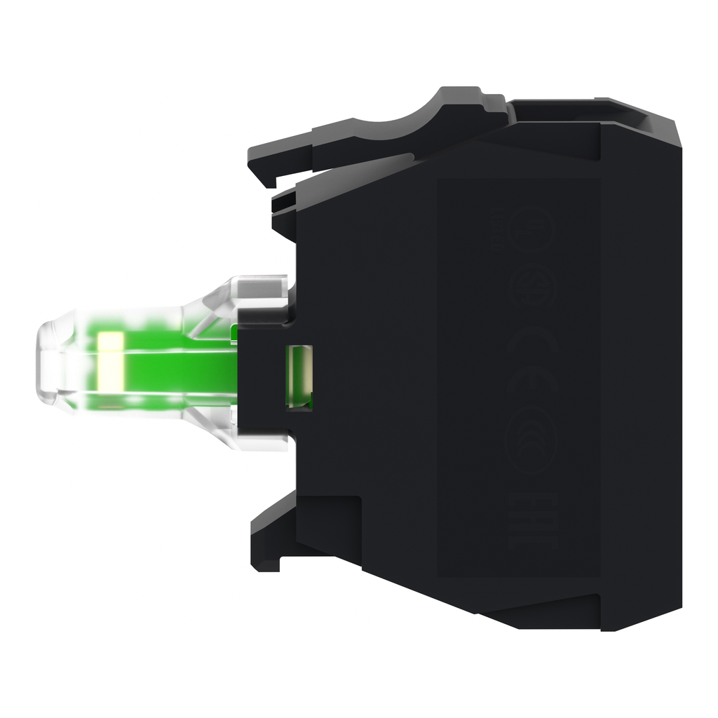 Harmony - bloc lum clignot XB4-XB5 - 230/240VAC - LED Universelle - vis étrier