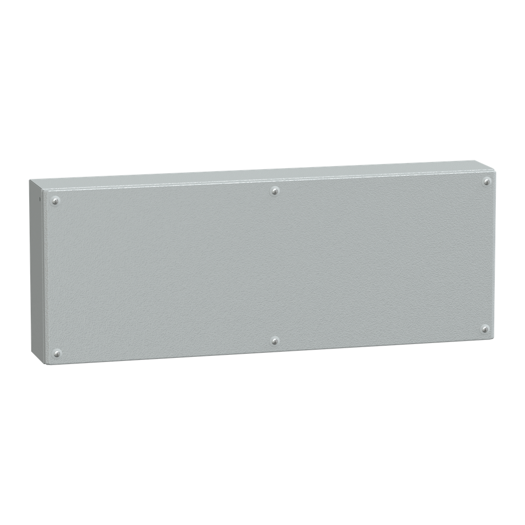 PanelSeT SBM - boite acier - 300x80x120mm - couvercle plein