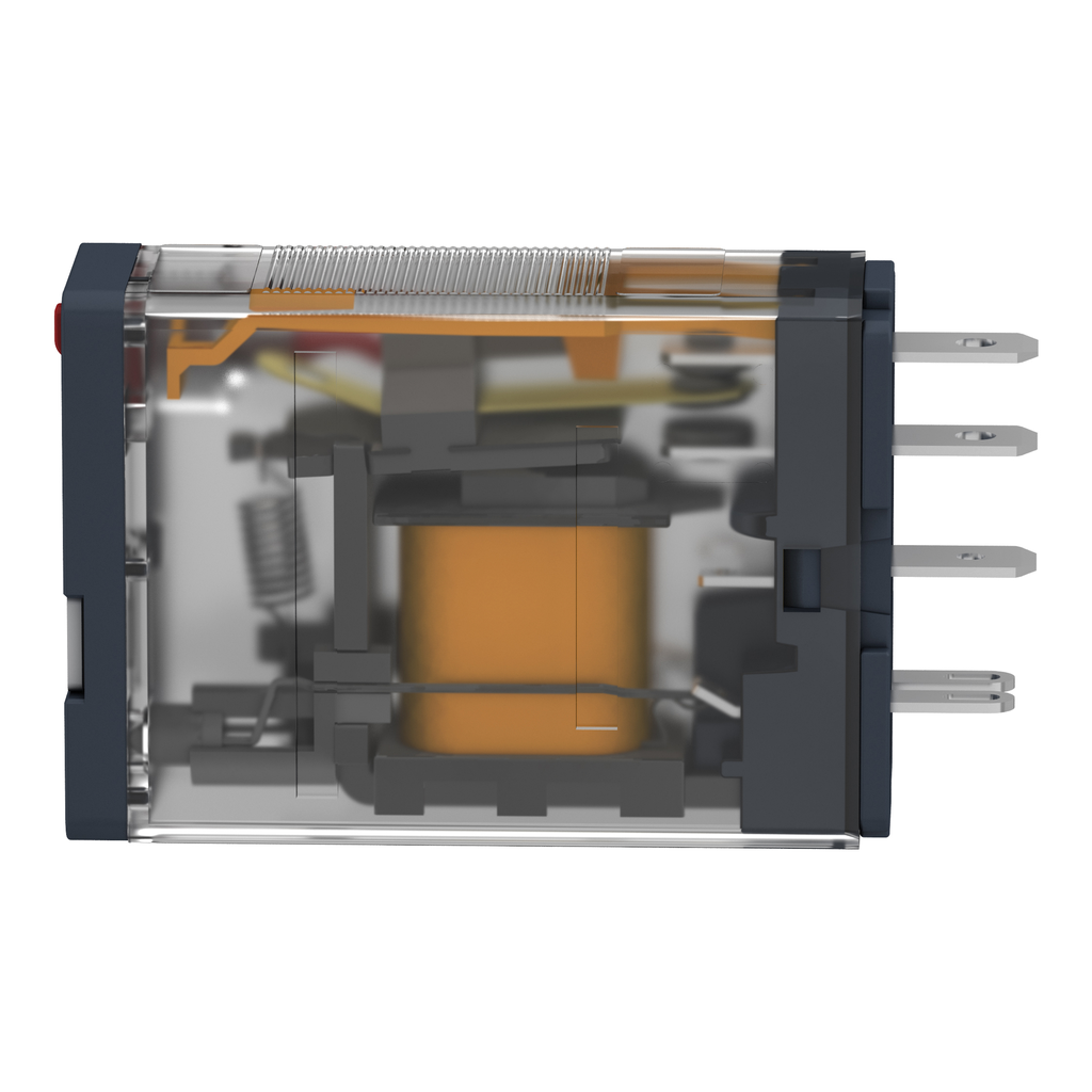 Harmony Relay RP - relais puissance - embroch - test - DEL - 1OF - 15A - 24VDC