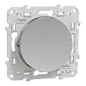 Odace 2011 - interrupteur va-et-vient - alu- 10A - fixation par vis