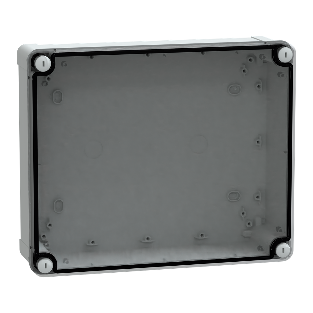 PanelSeT - boîte industrielle - transparente - 291x241x87mm - ABS