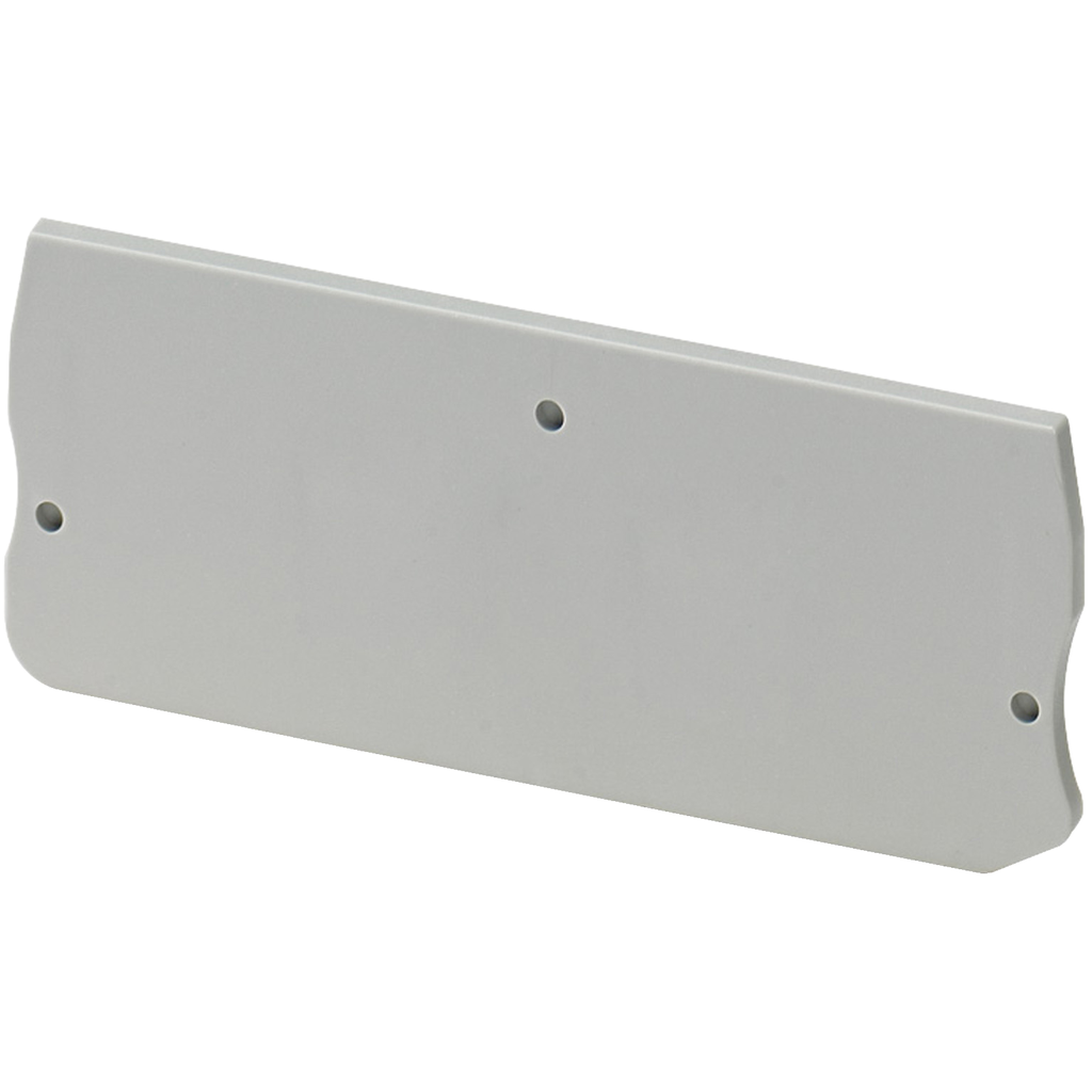 Cloison extremité 3 pts largeur 22mm pour borne push-in sectionable NSYTRP23SC