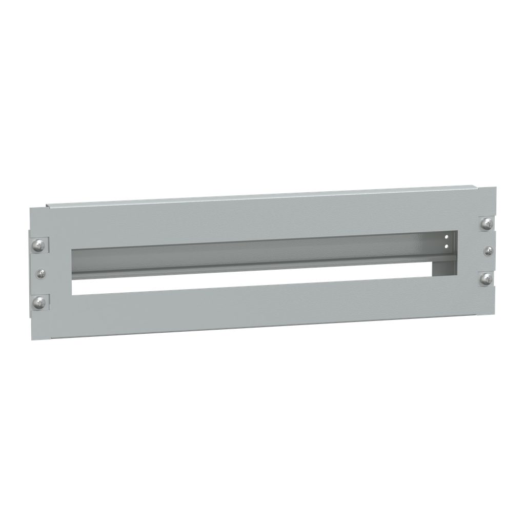 Actassi plastron 19P 3U tôle pour disjoncteurs modulaires 22 modules