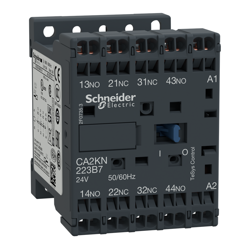 TeSys CA2K - contacteur - 2F+2O - instantané - 10A - 230Vca