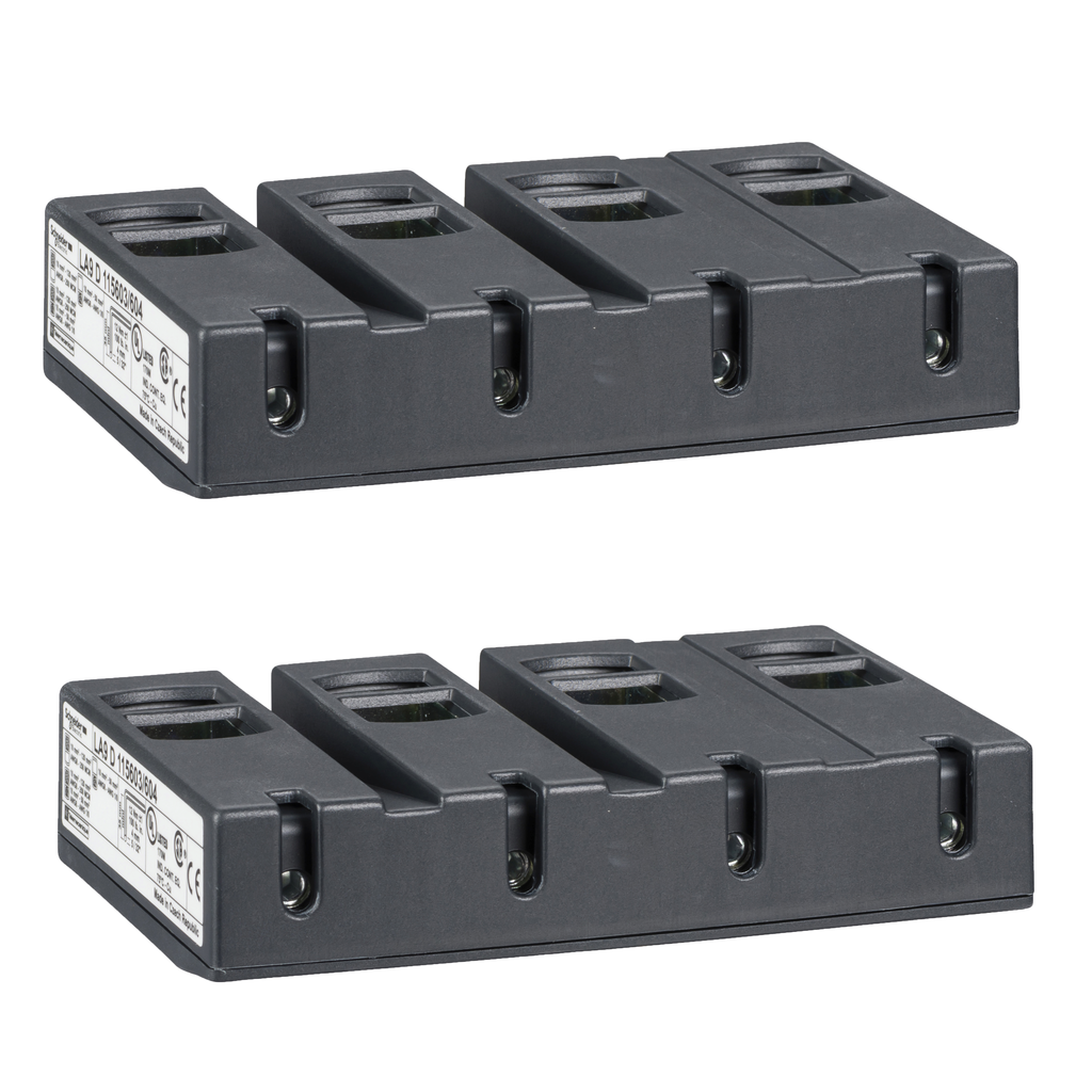 TeSys LA9D - bloc de connexion - pour 4 pôles TeSys LC1D115 - lot de 2
