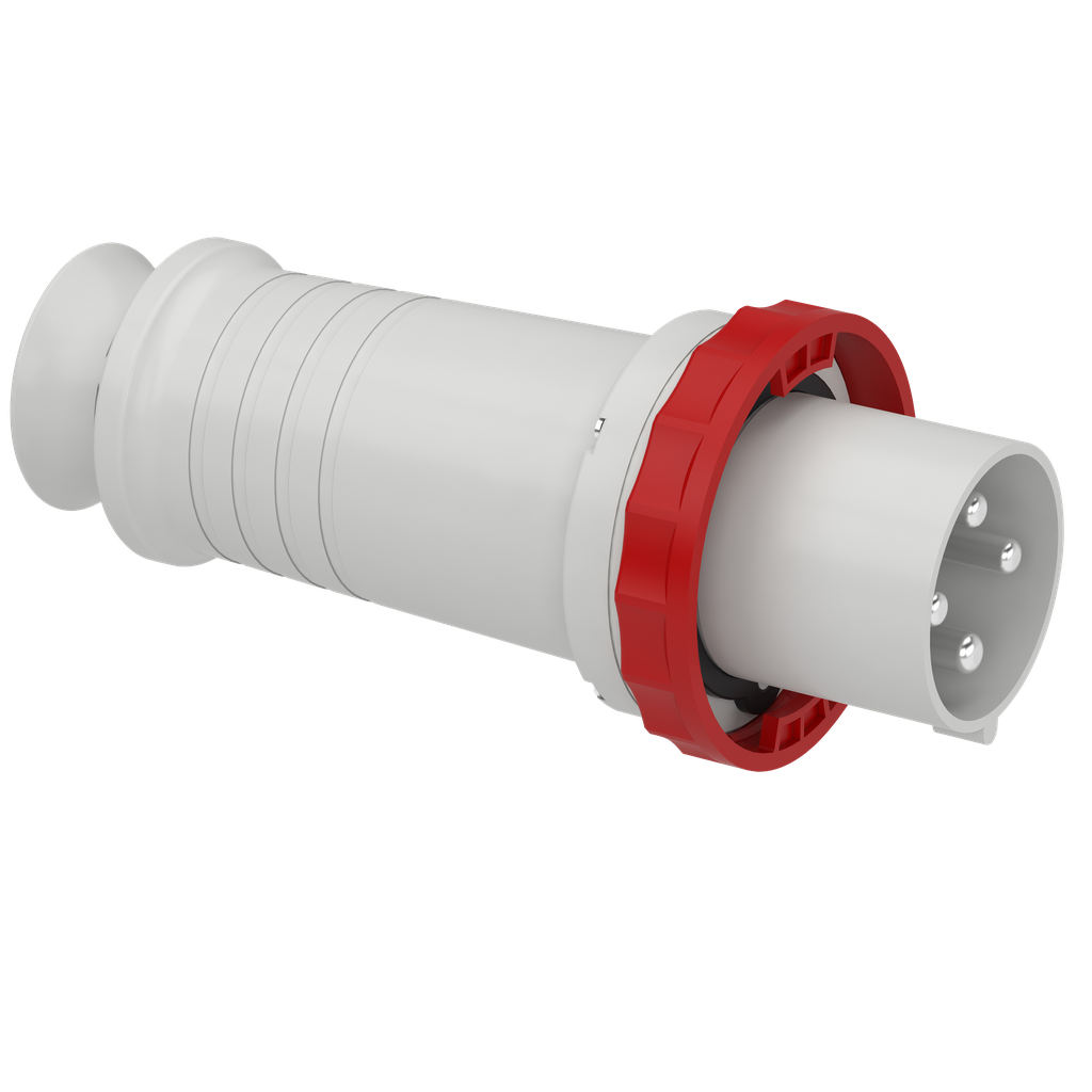 Mureva - fiche mobile industrielle droite - 125 A - 3P+T - 380-415 V CA - IP67